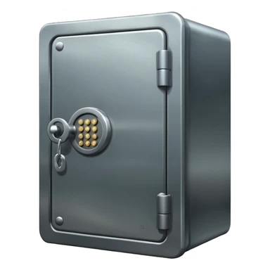 Locked bank vault sticker