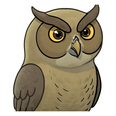 Tree of life with an owl sticker