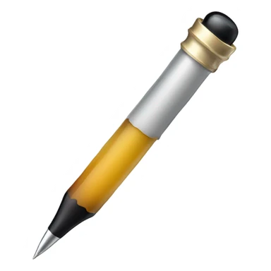 glass dip pen sticker