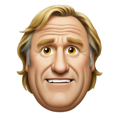 Gérard Depardieu  sticker