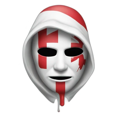 A ethicel hacker whit plastine flag sticker