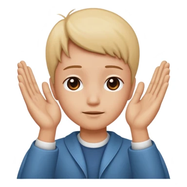 Create an emoji that reflects prayer (Islam) sticker