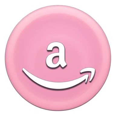 amazon prime video aesthetic logo in pastel pink sticker