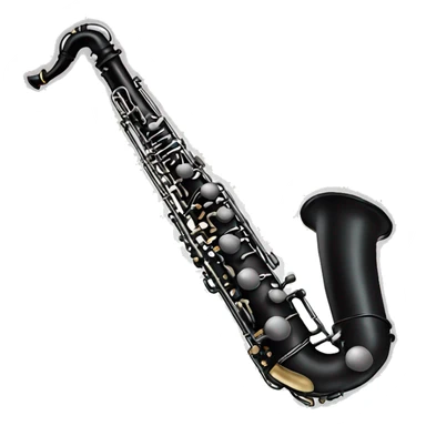 An actual bass clarinet that doesn’t look like a tenor saxophone  sticker