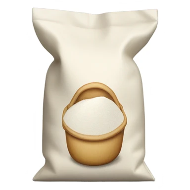 pocket size bag of flour  sticker