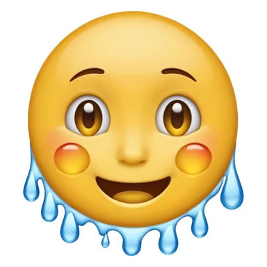 Round face emoji sticker  😂 - față cu lacrimi de bucurie sticker