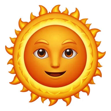 Sun eating the earth  sticker