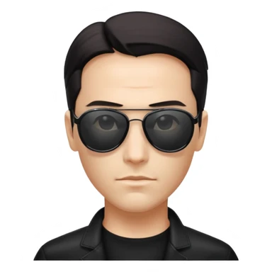 matrix neo sunglasses sticker