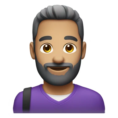 iPhone 14 Pro purple sticker