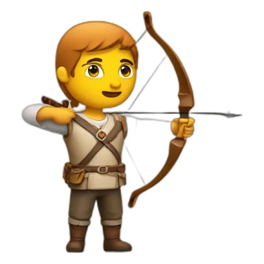 Archer boit un whisky sticker