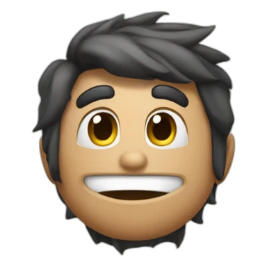 Un mono abrazando a otro mono estilo Disney  sticker