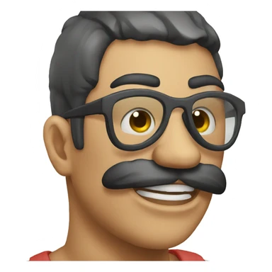 Mil caras rindo sticker