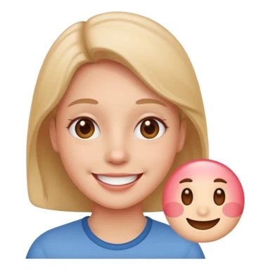 Qui est émie avec des joue sticker