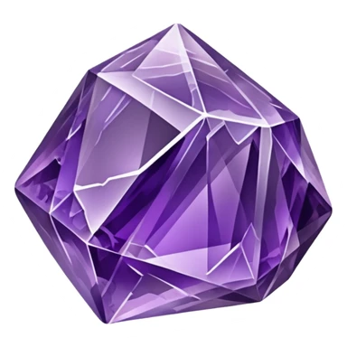 make a amethyst rock emoji make it dove sticker