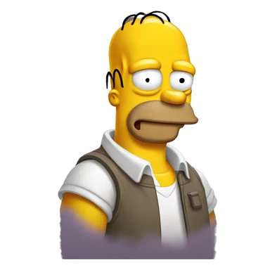 Homero Simpson  sticker