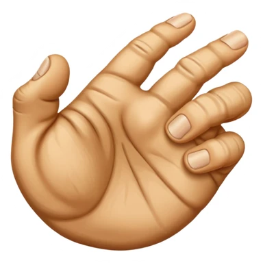 back of clenched knuckle sticker