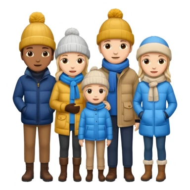 winter meetup sticker