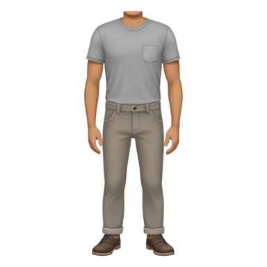 man showing his empty pockets sticker