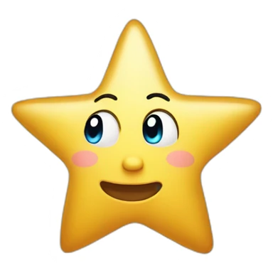 heavenly girl star sticker