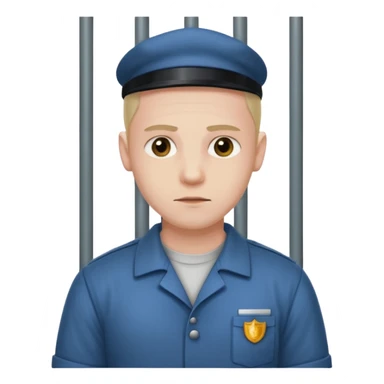 prison with man that is 32 sticker