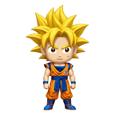 Goku super saiyen  sticker