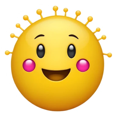 cute viruses sticker