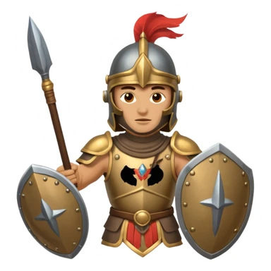 Ancient chariot soldiers sticker