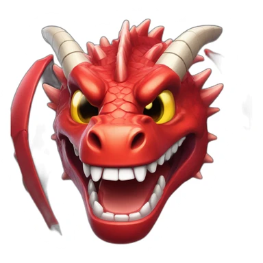 crazy-funny-cyberpunk-red-dragon-head-with-beautiful-smile-wearing sticker