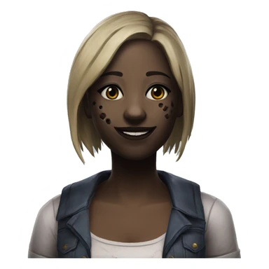 Claudette morel from dead by daylight sticker
