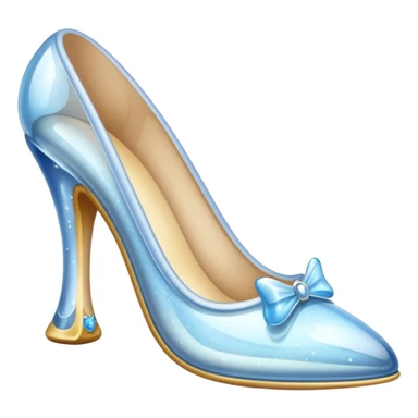 glass slipper sticker