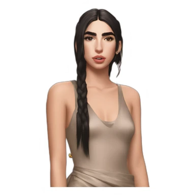 Dua Lipa of Arabia sticker