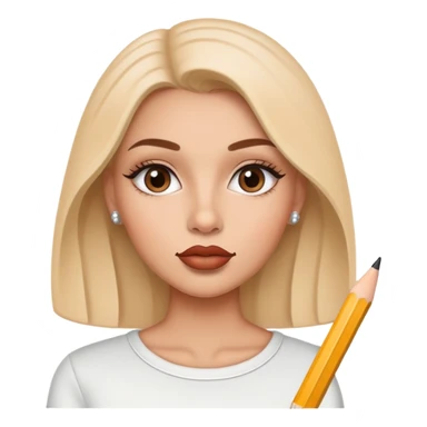 Miss tais  pencil for lips sticker