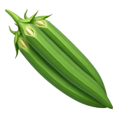 Okra sticker