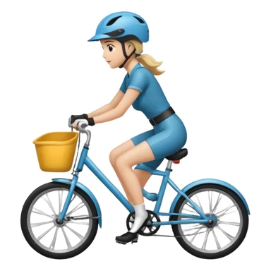 1 women and 2 men in bike sticker