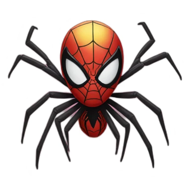 Iron spider sticker