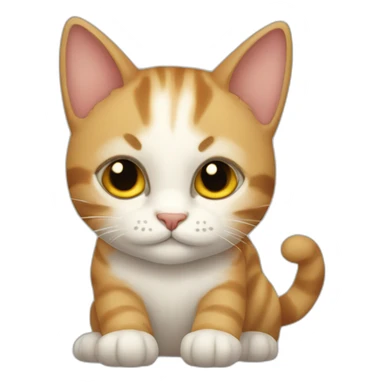 Gatito tierno sticker