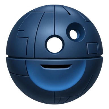 deathstar blueberry sticker