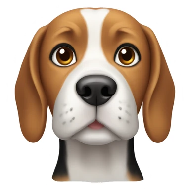 Dog beagle sticker