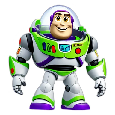 buzz-light-year-smile-toy sticker