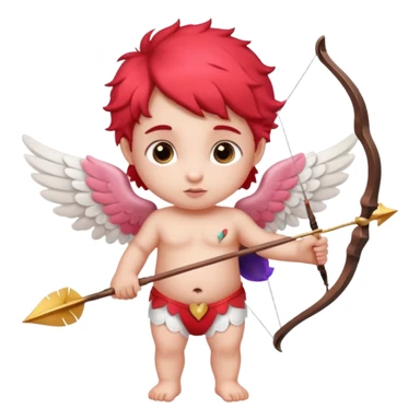 cupid for valentines day sticker