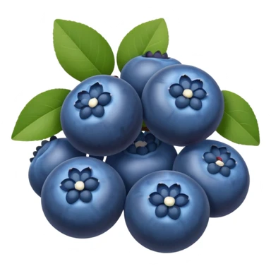 blueberries sticker