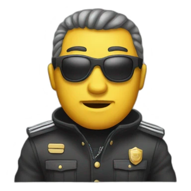 Coup de pelle dans tete sticker