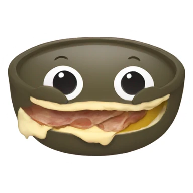 Chat qui mange des pates sticker