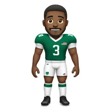 fotball player sticker