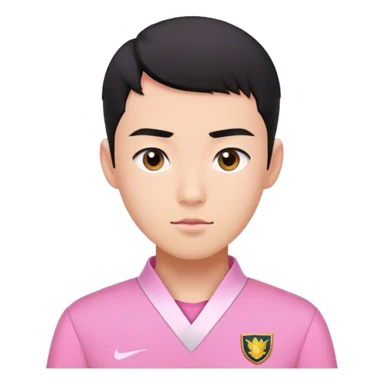 Hwang Jun-ho Age: Late 20s – Early 30s
Appearance: A fit, clean-shaven young man with short black hair and sharp eyes, a pink  uniform sticker