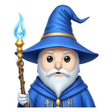 Penguin Wizard sticker