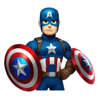 captain america, sheild sticker