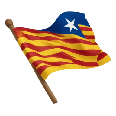 Catalonia flag sticker