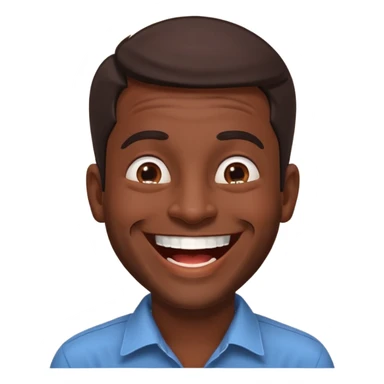 a guy from kerala laughing need his back ground sticker