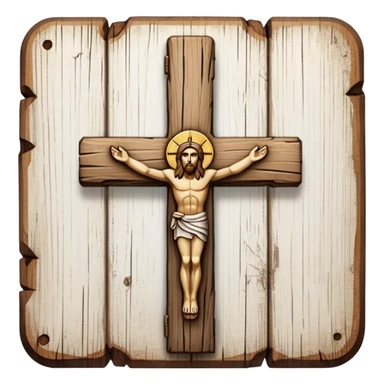 Croix du christ  sticker